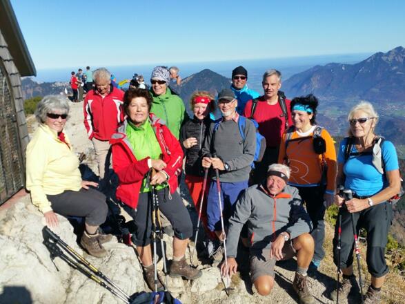 Gruppenbild am Geigelstein