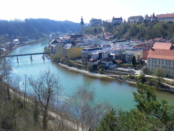 Tauernradweg und Burghausen