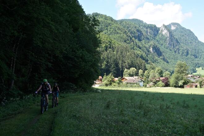 Wiesenweg bei Oberwössen