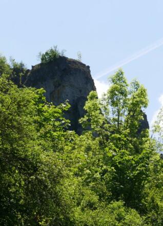 Steinerne Frau am Walberla