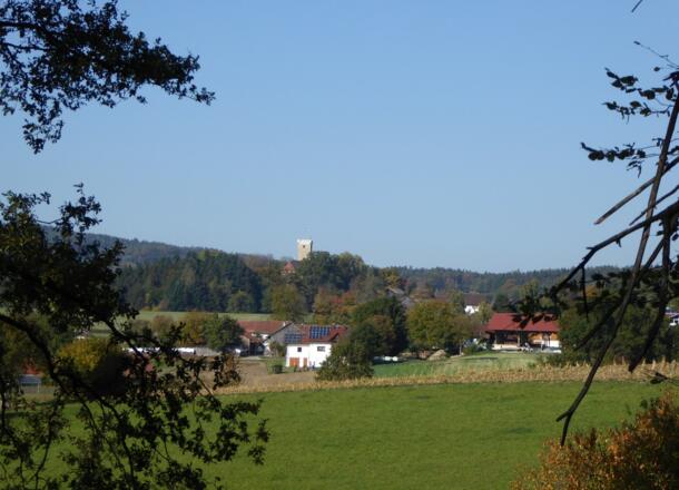 Blick auf Falkenfels