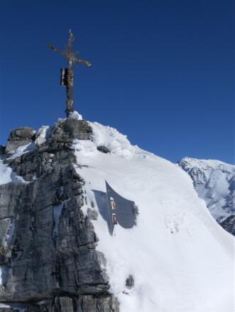 Sichelwand Gipfelkreuz