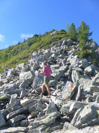Elferkogel Nordgratrücken