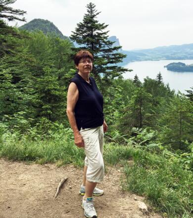 Am Berg trifft man offt langjährig gute &quot;junge Bekannte&quot;.