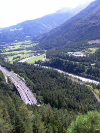 Tauernautobahn Richtung Werfen