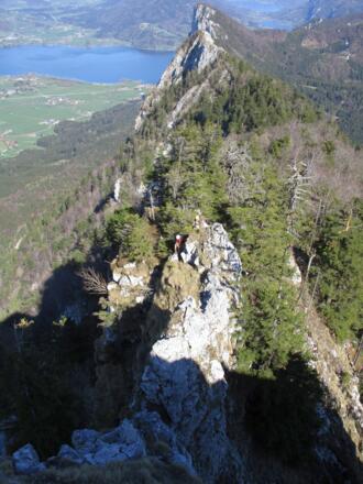 Rückblick vom Schober zur Drachenwand.