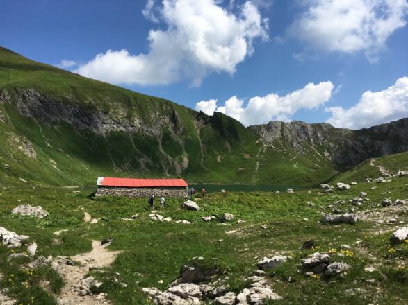 Am Engeratsgundsee.