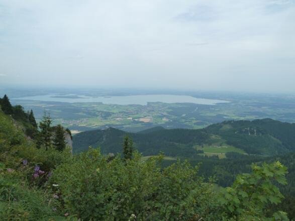 Blick zum Chiemsee
