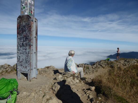 Auf dem Gipfel