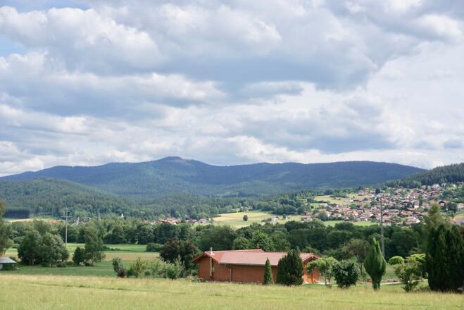 Blick zum Ödriegel und Arrach