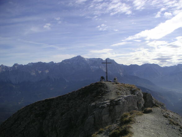 Blick vom Gipfel nach Süden