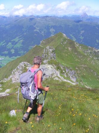 Gipfelwiese vor Schottmeiler und Zwölferkogel