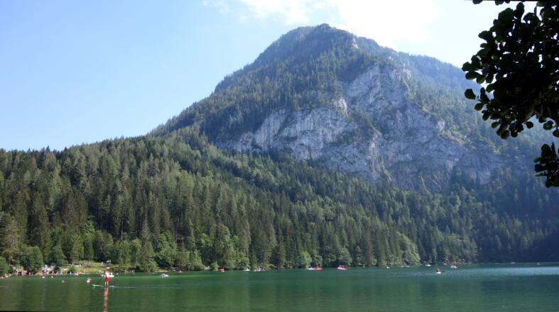 Seespitz 1575m vom Gleinkersee gesehen