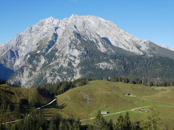 Den Watzmann immer im Blickfeld