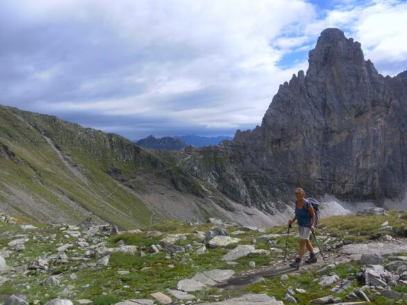 Sandesjöchl links vom Goldkappl