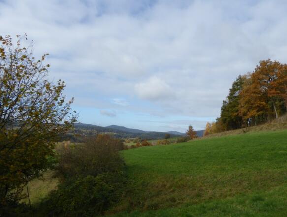 schöne Hügellandschaft