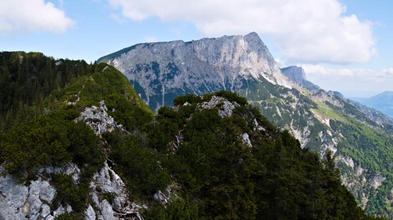 Weiterer Wegverlauf und Untersberg