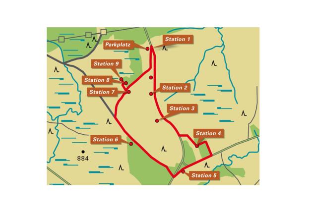 Überischt über Infotafeln