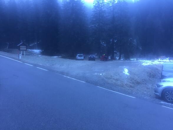 kostenloser Parkplatz in Bad Laterns