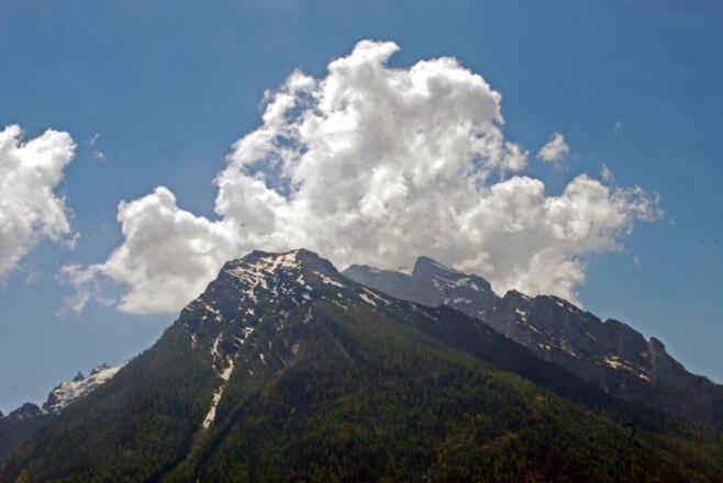 Blick zum Hochkalter