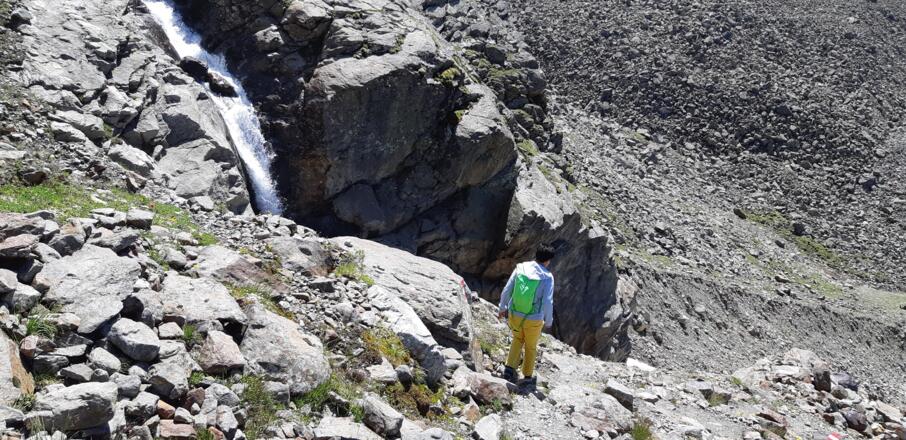 Mit jedem Meter abwärts gewinnt das ...