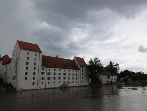 Das "Wasserschloß" von Straubing