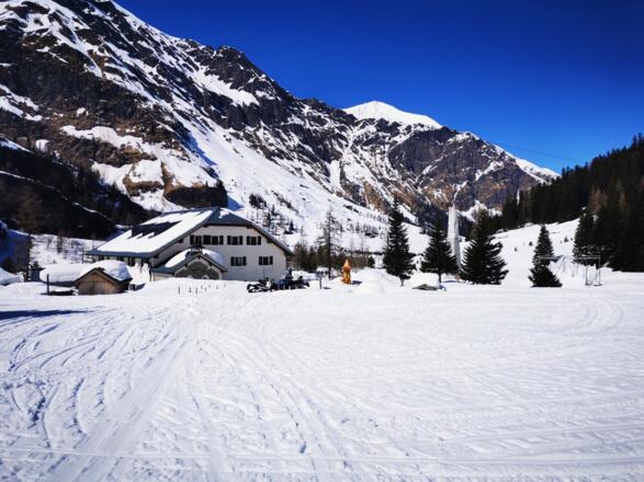 Start der Tour auf den hohen Sonnblick