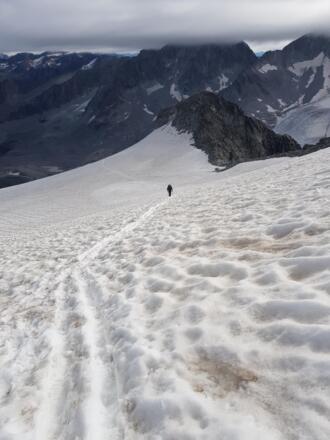 letzter Teil zum Magerstein - Gletscher