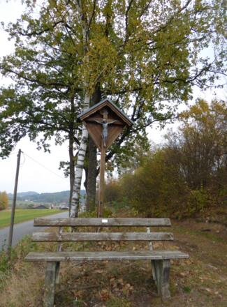 Bank kurz vor Denkzell