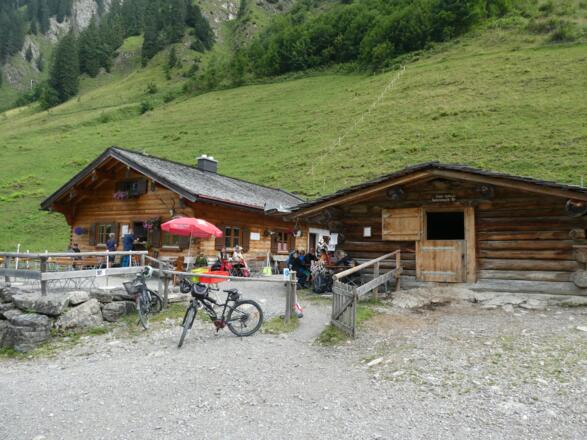 Die urige Alpe Dietersbach