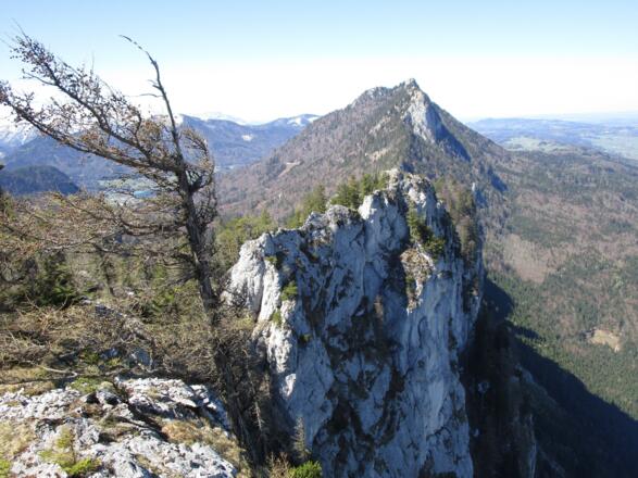 Blick über den Grat Richtung Schober.