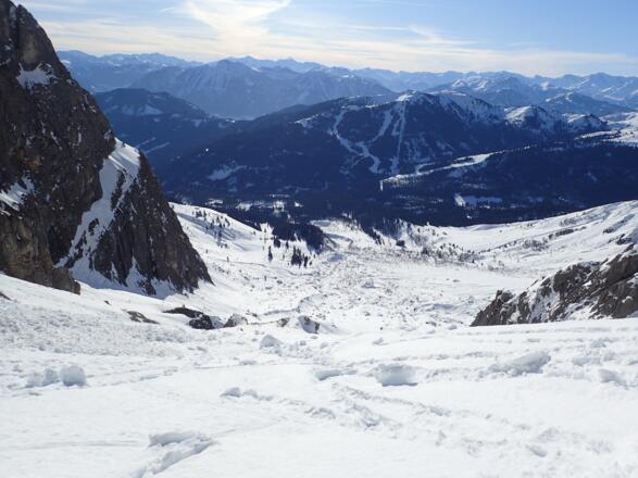 Ausblick über das Kesselkar