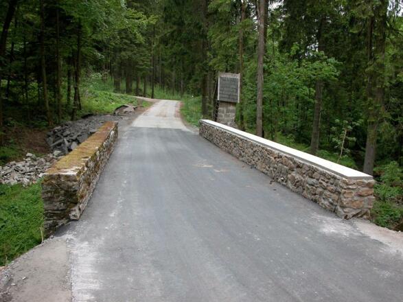 Brücke zwischen Kostenz und Rettenbach