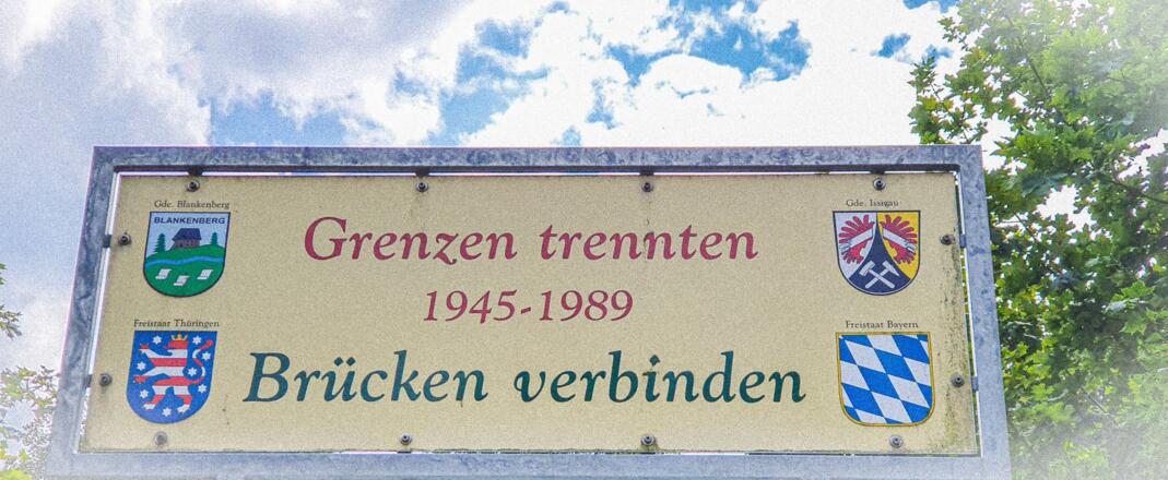 Brücke über die Saale an der Alten Papierfabrik Blankenstein