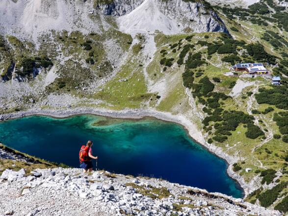 Abstieg zum Drachensee
