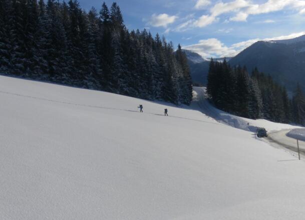 Ausgangspunkt Wurzerparkplatz am Rengerberg