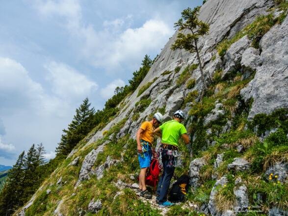 Einstig zu den Touren an der Sonnenplatte