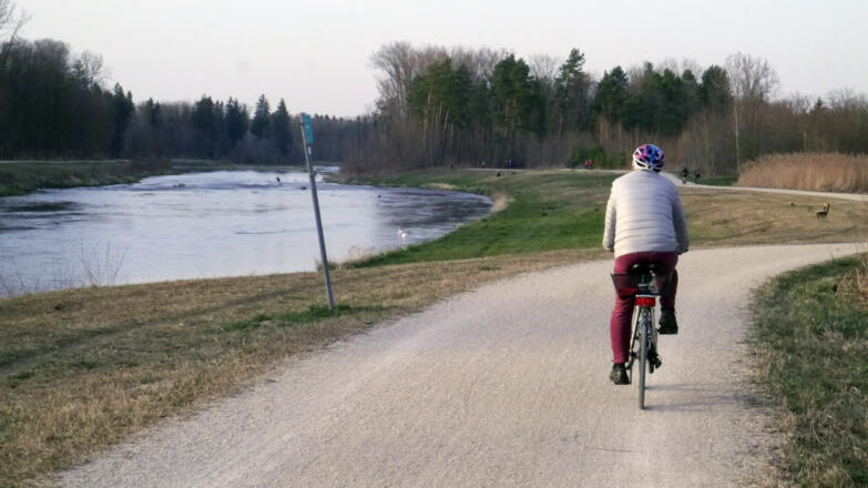Entlang der renaturierten Wertach von Bobingen nach A.-Göggingen