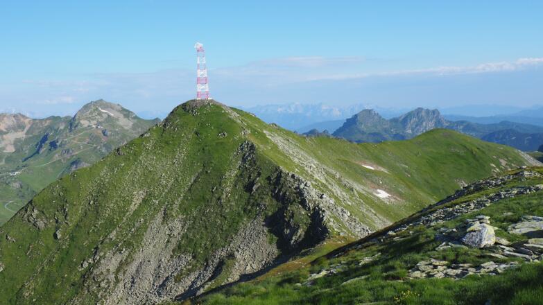 Plattenspitze 2394m, Seekarspitze links