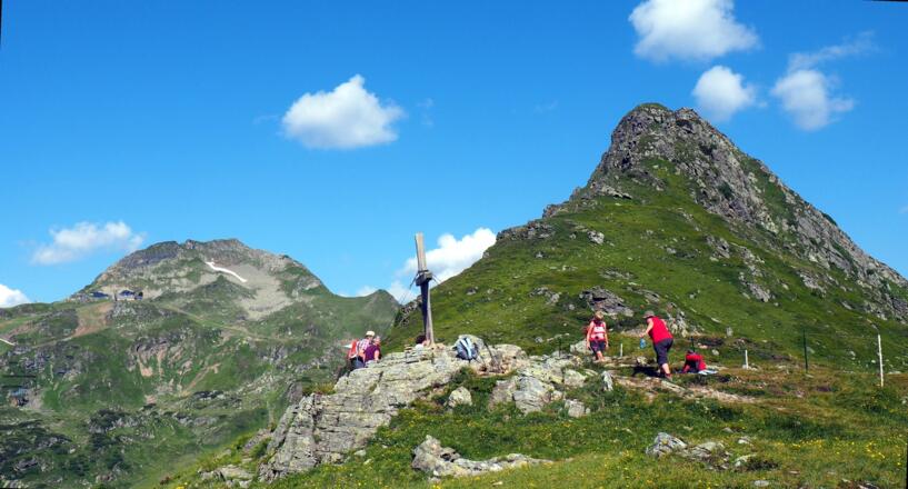 Kreuz Seekarscharte und Wurmwand