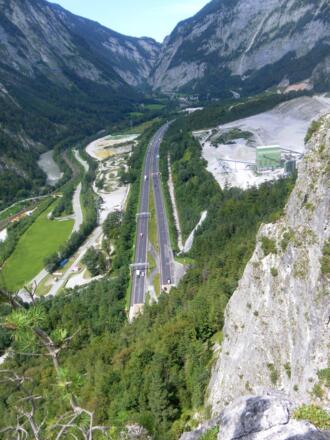 Tauernautobahn Richtung Golling