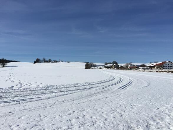 Start in Balkham im Uhrzeigersinn