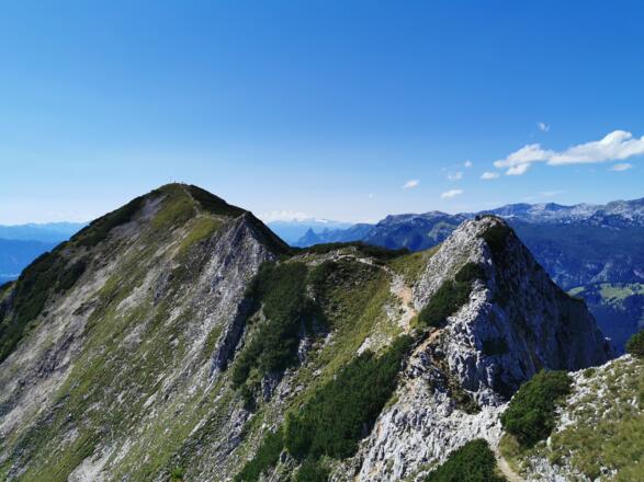 aussichtsreiche Gratwanderung