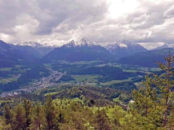 Blick auf Berchtesgaden