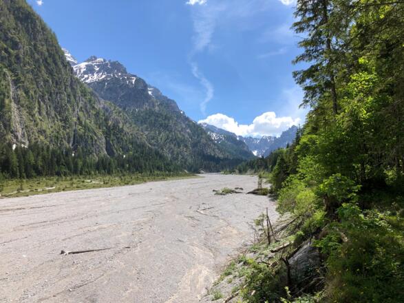 Blick in das Wimbachgries