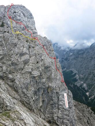 Die oberen Seillängen ("Teil 3")