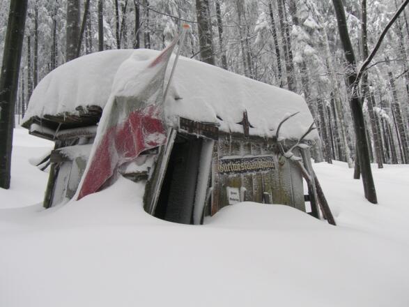 Kuriosum "Gurlwestwandhütte"
