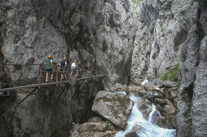 In der Höllentalklamm