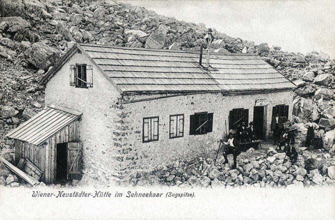 Wiener Neustädter Hütte um 1900