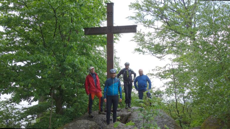 Gipfelkreuz Pfenningberg 616m
